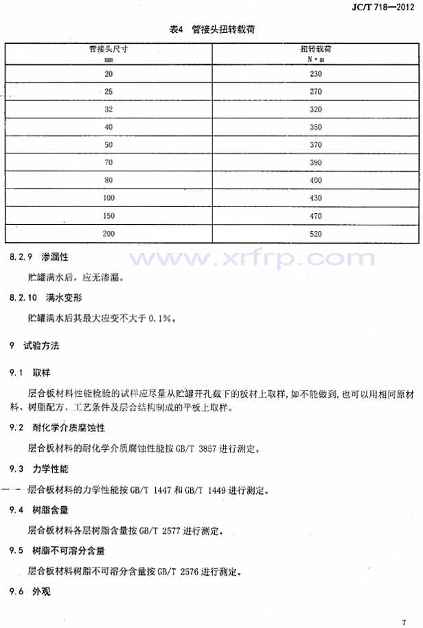 ͸gPʽ䓃ИI(y)˜JC/T718-20127